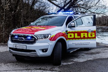 Ford Ranger Einsatzfahrzeug mit Drohne für DRK, Feuerwehr